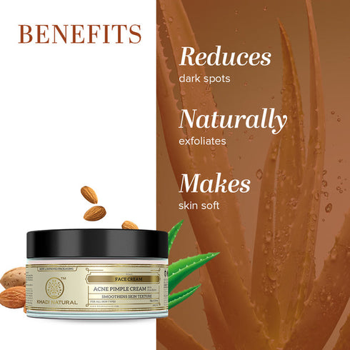 Khadi Natural Acne Pimple Herbal Face Cream 50g