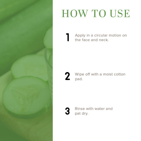 Khadi Natural Cucumber & Aloevera Herbal Cleansing Milk 210ml