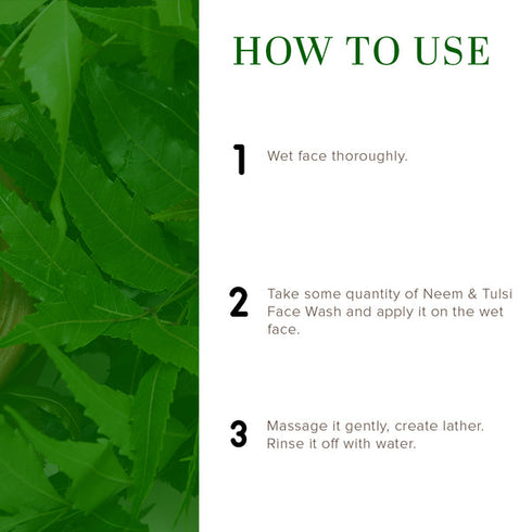 Khadi Natural Neem & Tulsi Face Wash 210ml