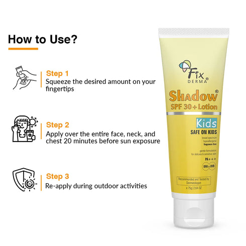 Fixderma Skincare Shadow Sunscreen For Oily Skin Spf 50+ Gel - Acne Prone