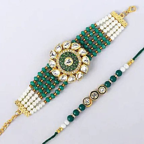 Bhaiya Bhabhi Set Of 2 Beautiful Rakhi
