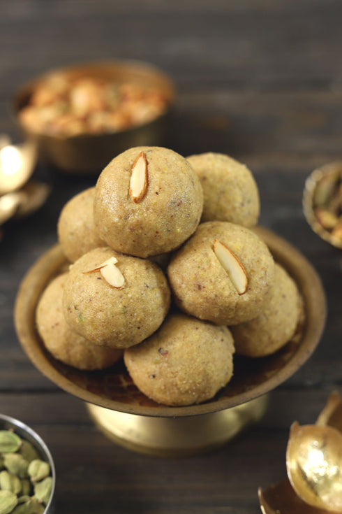 Delhi Sweets Dry Fruit Aata Pinni