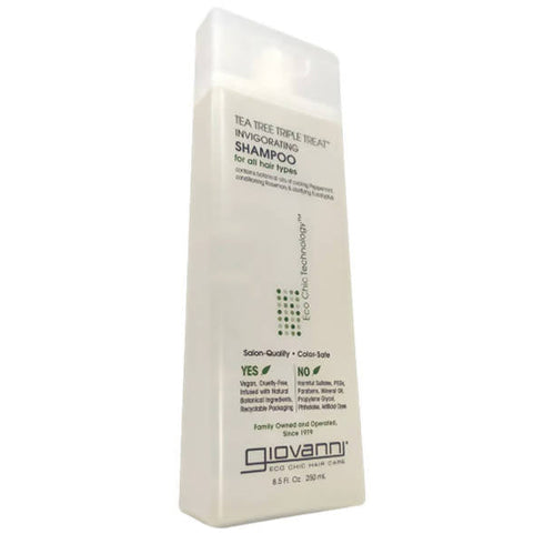 Giovanni Organic Tea Tree Triple Treat Invigorating Shampoo 250ml