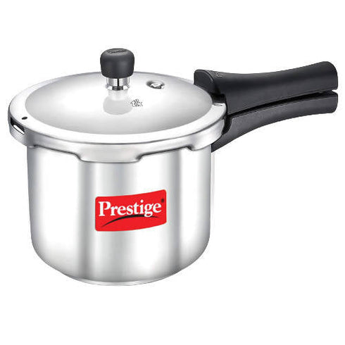 Prestige Popular Stainless Steel Pressure Cooker Silver