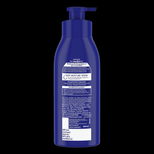 Nivea Body Lotion Oil In Lotion Cocoa Nourish