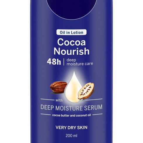 Nivea Body Lotion Oil In Lotion Cocoa Nourish