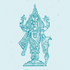 Indian Pooja Backdrop Cloth/Ancient temples/Wedding Decor/Ganesha /Pichwai Cow/Pooja decor/Party Events/Decoration/Fabric 3D printing/Kolam Pooja Print/Venkateswara