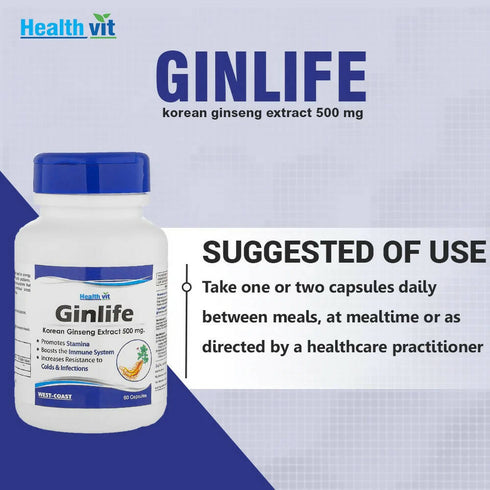 Healthvit Ginlife Capsules