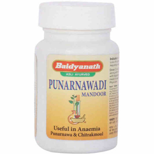 Baidyanath Vansaar Punarnavadi Mandoor 30 Tablets