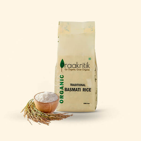 Praakritik Organic Traditional Basmati Rice