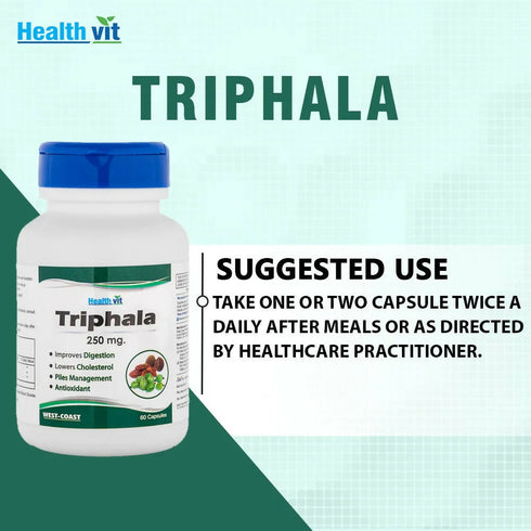 Healthvit Pure Herb Triphala Capsules