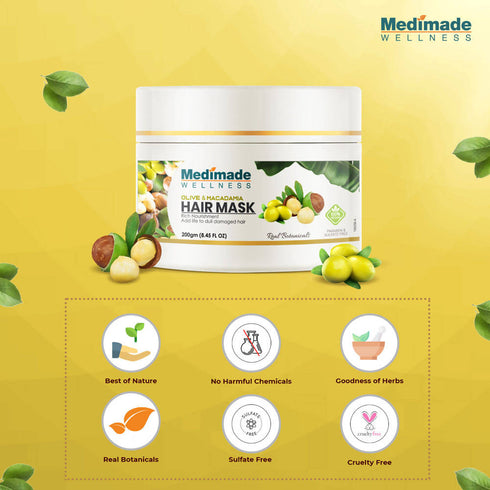 Medimade Wellness Olive & Macadamia Hair Mask