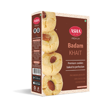 Asha Sweet Center Badam Cookies