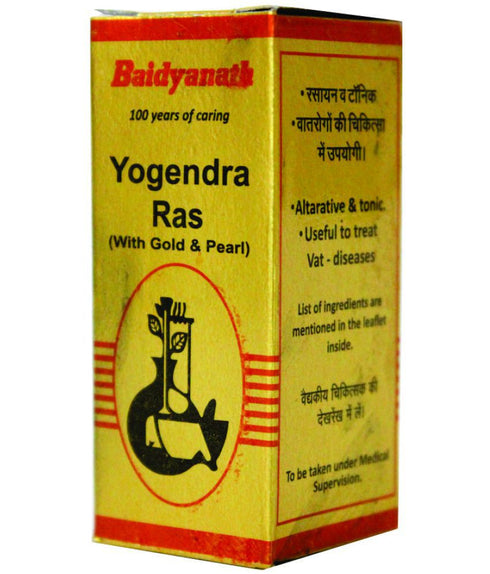 Baidyanath Vansaar Yogendra Ras (S.M.Yu.) 10 tablets