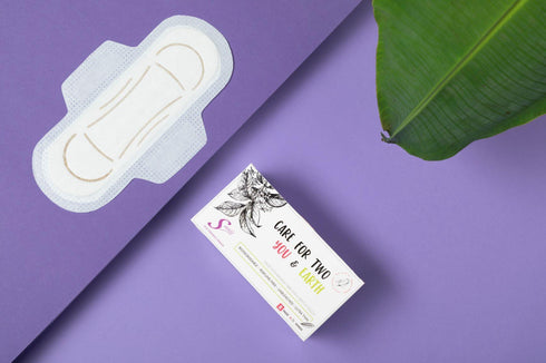 Saathi XL Banana Fiber Sanitary Napkins 8 Pads