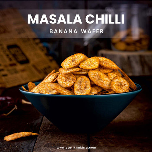 Stuti Khakhra Banana Chips Masala Chilli