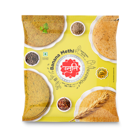 Stuti Khakhra Banana Methi Khakhra