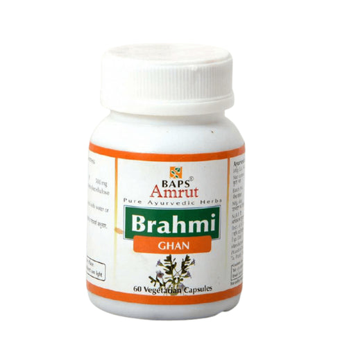 Baps Amrut Brahmi Ghan Capsules 60Caps