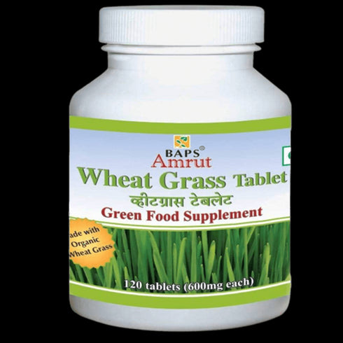 Baps Amrut Wheat Grass 120Tablets
