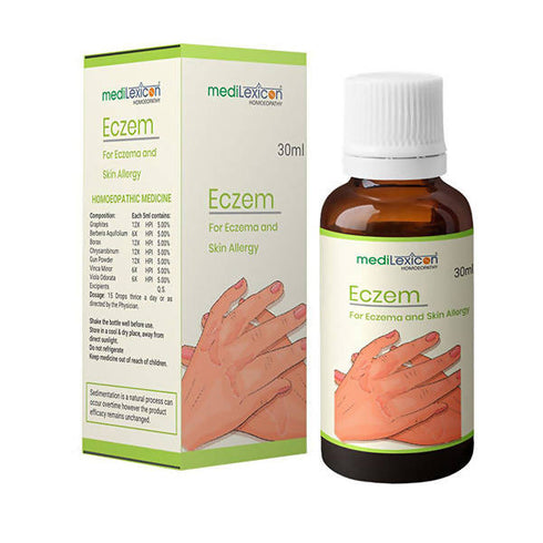 Medilexicon Homeopathy Eczem Drops