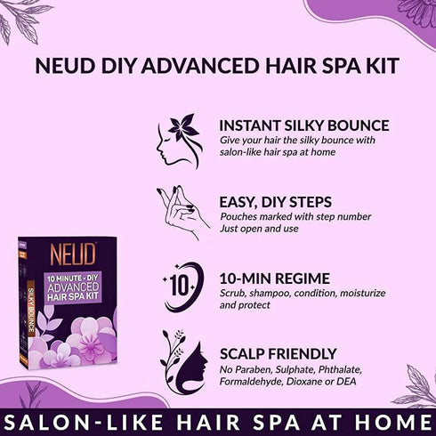 Neud 10 Minute DIY Advanced Hair Spa Kit