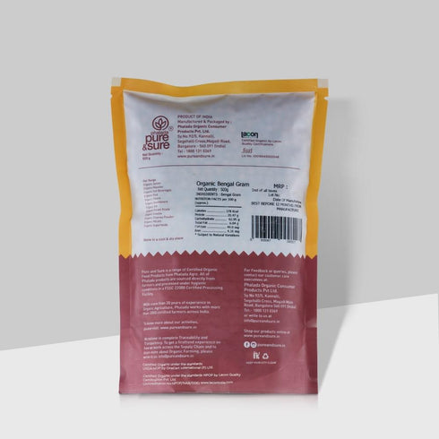 Pure & Sure Bengal Gram Traditional Organic Pulses