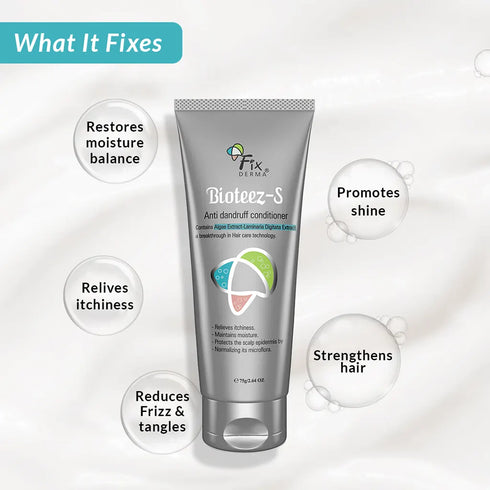 Fixderma Skincare Bioteez-S | Anti Dandruff Conditioner