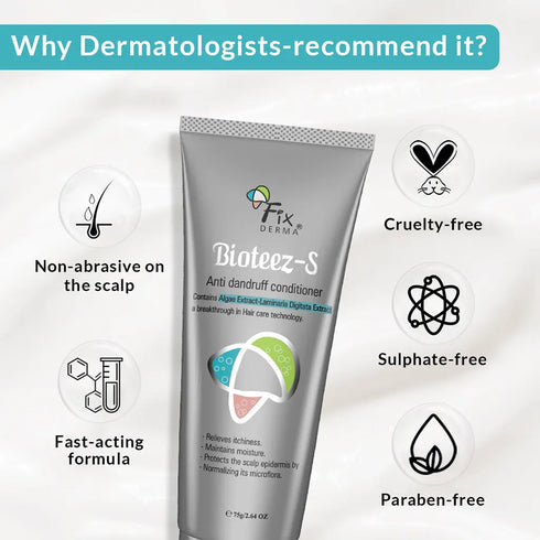 Fixderma Skincare Bioteez-S | Anti Dandruff Conditioner