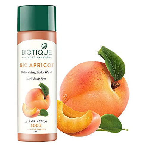 Biotique Bio Apricot Refreshing Body Wash 200g