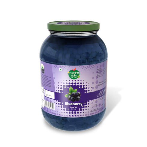 The Tea Planet Popping Boba - Blueberry