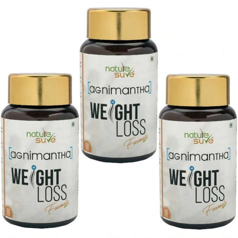 Nature Sure Agnimantha Weight Loss Capsules 60 Caps