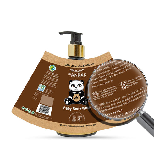 Herb Cience Pandas Baby Body Wash