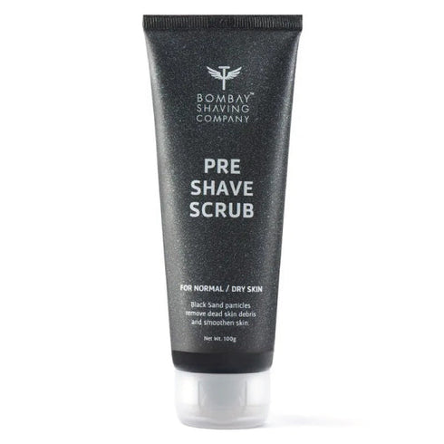 Bombay Shaving Company Pre Shave Scrub With Black Sand And Vitamin E For Dead Skin Removal 100g