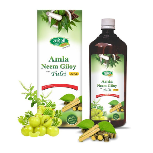 Swadeshi Amla Neem Giloy With Tulsi 1000ML