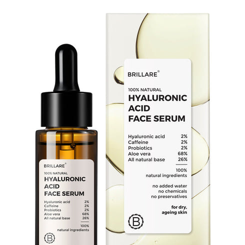 Brillare 2% Hyaluronic Acid Face Serum For Youthful Skin