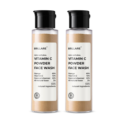 Brillare Vitamin C Powder Face Wash For Bright Glowing Skin