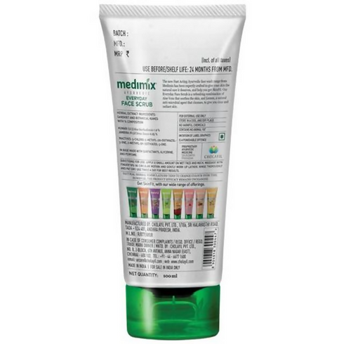 Medimix Ayurvedic Everyday Face Scrub with Aloe Vera And Lemon