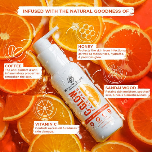 Bella Vita Organic C-Glow Face Wash 100 ml