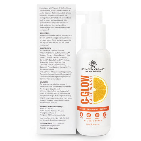 Bella Vita Organic C-Glow Face Wash 100 ml
