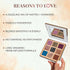 Just Herbs Eyeshadow Palette 9 in 1 Long Lasting Blendable Eye Makeup Palette | Sunshine | Day Palette