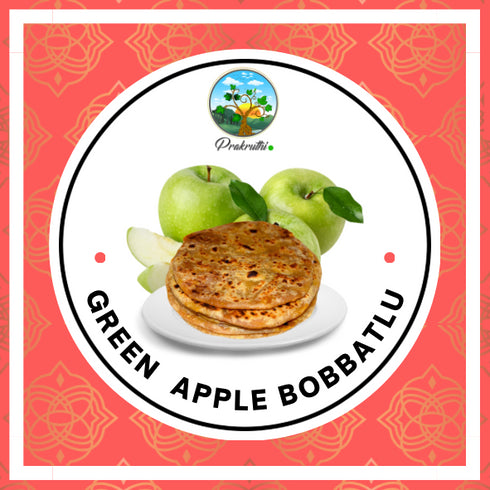 Prakruthi Green Apple Bobbatlu | Puran Poli