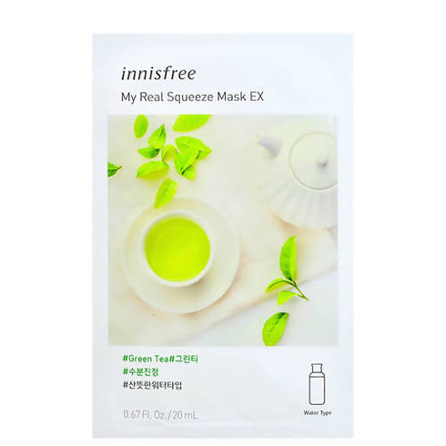 Innisfree My Real Squeeze Mask EX | Green Tea