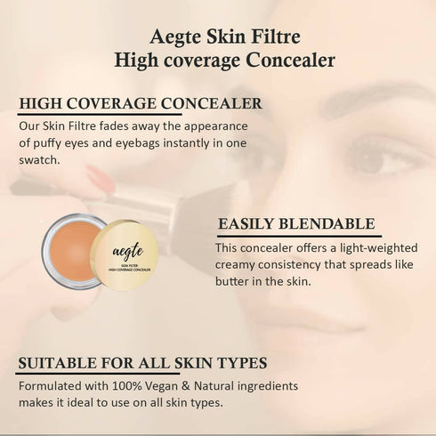 Aegte Skin Filter High Coverage Concealer | Medium Natural