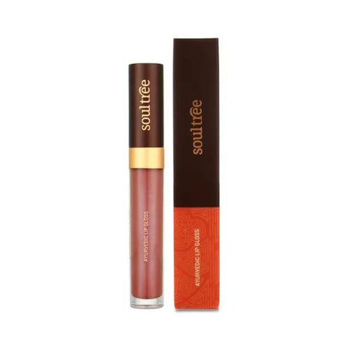 Soultree Ayurvedic Lip Gloss | Nude Pink