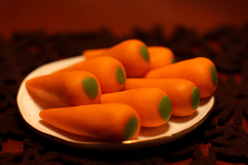 Prakruthi Carrot Design Sweet With Kaju-500g