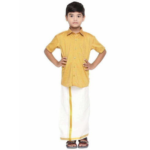 Ramraj Giza Cotton set Giza Gold