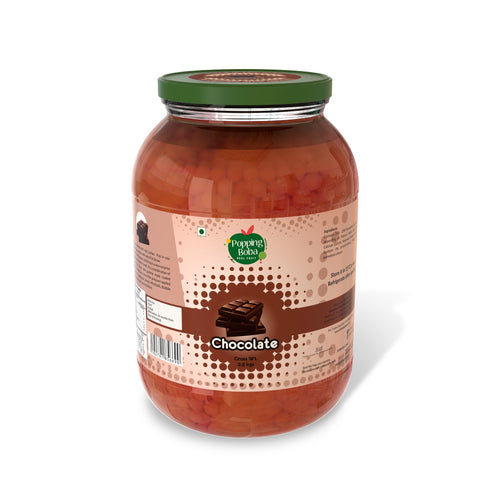 The Tea Planet Popping Boba - Chocolate