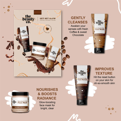 the beauty co GetSetGlow Combo for Facial Routine