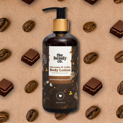 the beauty co Chocolate and Coffee Body Lotion With Robusta Coffee
