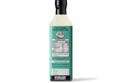 D-Alive Honestly Organic Virgin Cold Pressed Coconut Oil